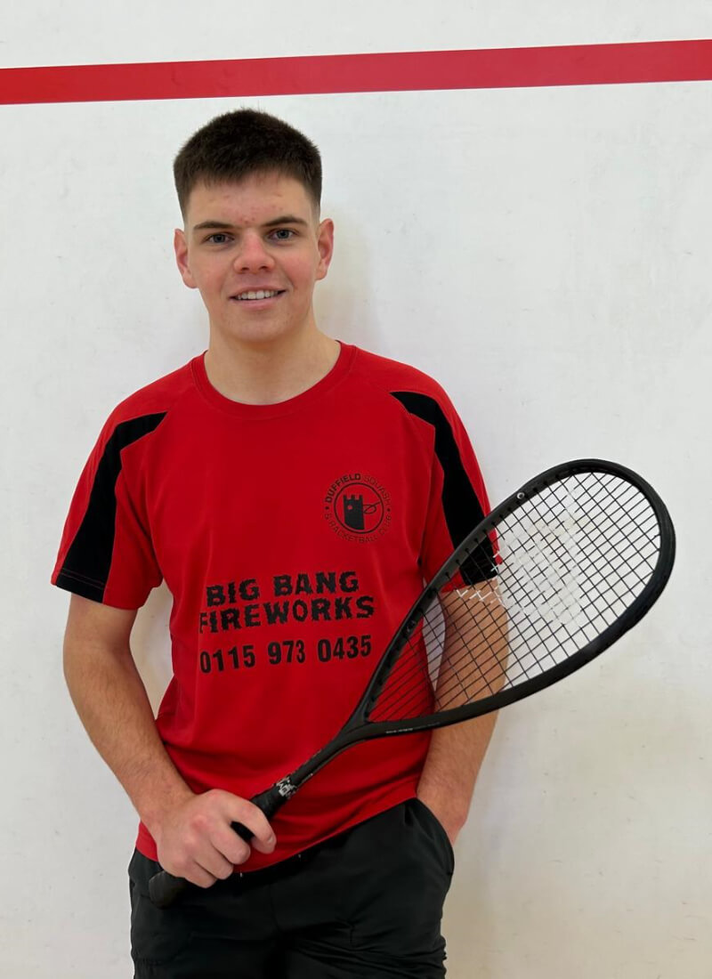Finlay Scott - Facilities Lead and Squash Coach